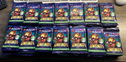 139 Sealed Packs of Unfinity Draft Boosters Lot - Image 1
