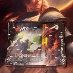 Dominaria Remastered Mtg Collector Booster Box New Sealed 12 Packs - Image 1