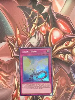 Yu-Gi-Oh TCG Card | Tyrant Wing DRL2-EN007 First Edition VLP - Image 1