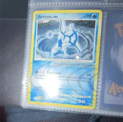 Pokemon Arceus AR4 Arceus Holo Rare Basic 90 HP English Fastwave 2009 - Image 1