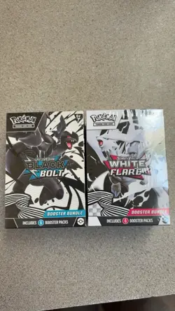 Pokemon Black Bolt & White Flare Booster Bundle Boxes - Image 1