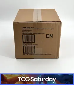 POKEMON CHARIZARD EX PREMIUM COLLECTION SEALED CASE - Image 1