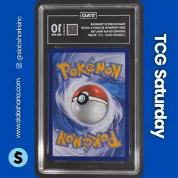 2025 POKEMON DRI EN POKEMON CENTER #096/182 ROCKET'S TYRANITAR PROMO TAG 10 - Image 2