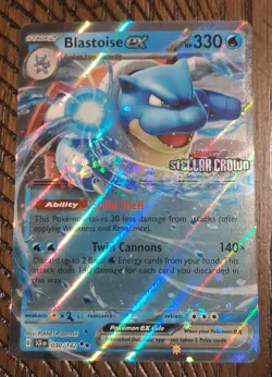 Venusaur ex 001 + Blastoise ex 030 Stellar Crown Stamped Promo Lot Pokemon TCG - Image 2