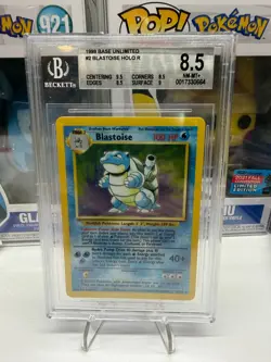 Blastoise Base Set Unlimited Holo #2 BGS Beckett 8.5 Pokemon 2/102 - Image 1