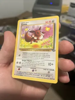 Eevee 51/64 Pokemon Card Jungle Spanish Unlimited - Image 2