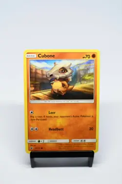 POKEMON - CUBONE 52/111 COMMON CARD - SUN & MOON CRIMSON INVASION - M/NM - Image 1