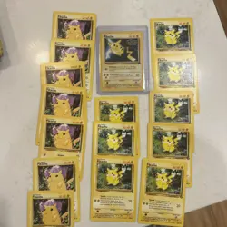 Pokemon Pikachu Kids WB Promo Basic 50 HP Regular 4 1999 English - Image 1