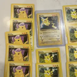 Pokemon Pikachu Kids WB Promo Basic 50 HP Regular 4 1999 English - Image 3
