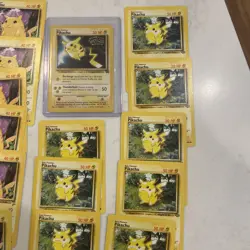Pokemon Pikachu Kids WB Promo Basic 50 HP Regular 4 1999 English - Image 5
