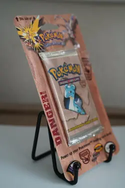 34.47g Pokemon Fossil Booster Blister Pack Lapras Artwork 1999 WOTC Sealed - Image 4