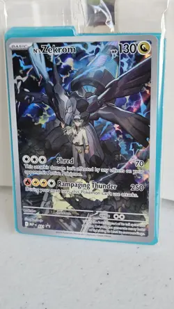 N’s Zekrom 031 Black Star Promo - Pokemon TCG Ascended Heroes ETB Full Art Holo - Image 2
