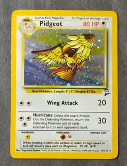 Pokemon Base 2 Set Rare, Holo Pidgeot 14/130 - Image 1