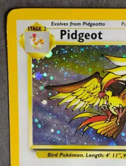 Pokemon Base 2 Set Rare, Holo Pidgeot 14/130 - Image 3