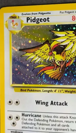 Pokemon Base 2 Set Rare, Holo Pidgeot 14/130 - Image 5