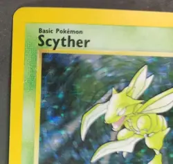 Rare, Holographic Pokemon Jungle Set Scyther 10/64 (Unlimited, English) - Image 2
