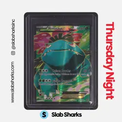 2014 POKEMON XY #141/146 VENUSAUR EX FULL ART ULTRA RARE - Image 1