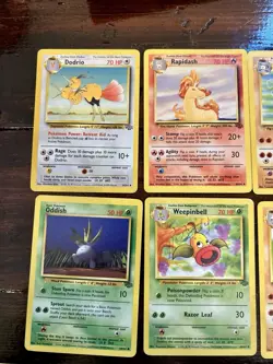 Pokemon TCG Jungle Vintage Set Non Holo Lot of 10 - LP - Image 2