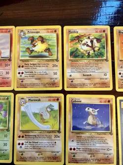 Pokemon TCG Jungle Vintage Set Non Holo Lot of 10 - LP - Image 3