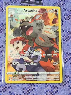 Pokemon TCG Hisuian Arcanine Trainer Gallery TG08/TG30 SWSH Lost Origin - Image 1