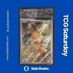2025 POKEMON SV BLACK STAR PROMO PRISMATIC EVOLUTIONS ETB #173 EEVEE (SEALED) - Image 1