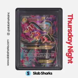 2016 POKEMON XY STEAM SIEGE #112/114 M GARDEVOIR EX FULL ART ULTRA RARE - Image 1