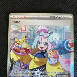 Iono #269/193 Pokemon 2023 Paldea Evolved NM Special Art Rare - Image 2