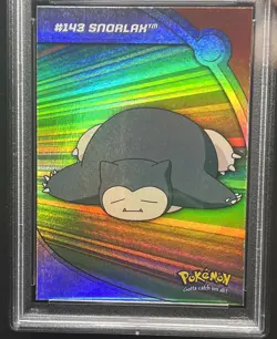 Snorlax #HV14 Rainbow Foil PSA 7 2000 Topps Pokemon TV Pop 2 Total Pop 10 #14 - Image 5