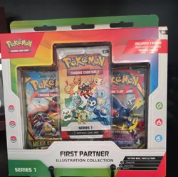 Pokemon TCG First Partner Illustration Collection Series 1 New Sealed - Image 1