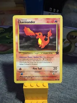 Pokemon Team Rocket Charmander 50/82 Common - Image 1