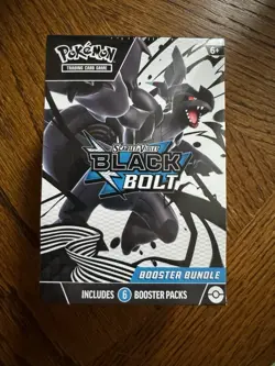 Pokemon TCG - Black Bolt Booster Pack - New Factory Sealed - Image 1