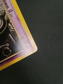 DMG/Clean Pokemon Vintage Unown A 33/75 Neo Discovery Non-Holo - Image 4