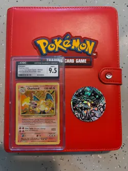Pokemon TCG Binder Collection + CGC/PSA 9.5 Charizard holo - Image 1