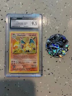 Pokemon TCG Binder Collection + CGC/PSA 9.5 Charizard holo - Image 2