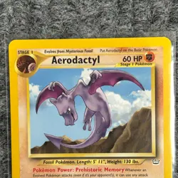 Vintage Pokemon Neo Revelation Aerodactyl 15/64 Non-Holo Rare NM - Image 3