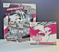 Pokemon White Flare Binder Collection with Elite Trainer Box Combo Sealed 190140 - Image 3