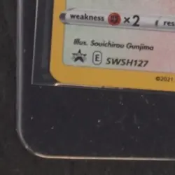 2019 POKEMON SWSH PROMO EVO SKIES SINGLE PACK BLISTER #SWSH127 EEVEE COSMOS HOLO - Image 4