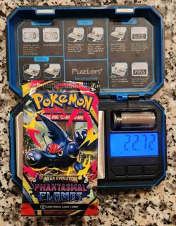EXTREMELY HEAVY Pokemon Phantasmal Flames Booster Pack 22.72g - Image 1