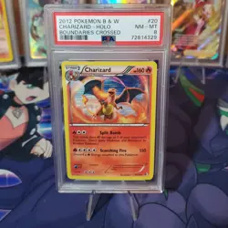 PSA 8 Charizard Holo 20/149 Boundaries Crossed NEAR MINT Pokemon TCG Card - Image 1