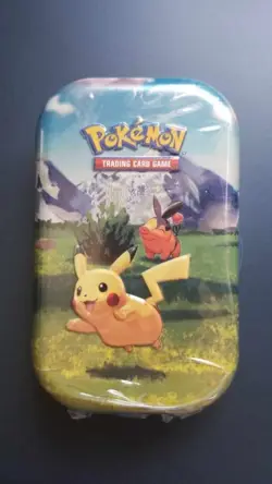 Pokemon TCG Ascended Heroes Mini Tin Pikachu and Tepig New Sealed In Hand - Image 1