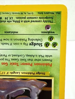 Muk 13/62 Holo Rare Pokemon 1999 Fossil - LP - Image 5