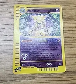 Alakazam Reverse Holofoil 33/165 Expedition Base Set, Lightly Played - Image 1