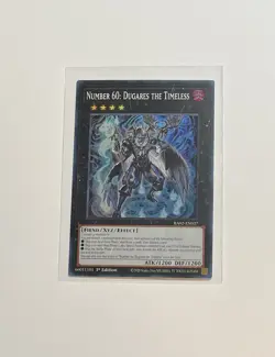 Yu-Gi-Oh! Number 60: Dugares The Timeless #RA02-EN037 Secret & Super Rare (NM) - Image 4