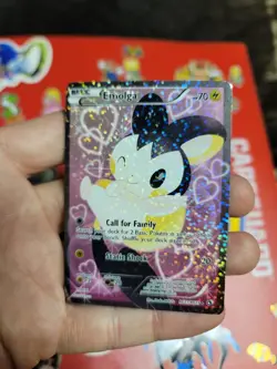 Emolga Full Art Pokemon Card Legendary Treasures Radiant 2013 Nintendo RC23/RC25 - Image 1