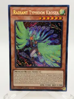Radiant Typhoon Krosea - DOOD-EN015 Secret Rare (ScR) 1st Edition Yugioh - Image 1