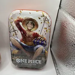 One Piece: Monkey D. Luffy Mini Tin Vol 2 OP13 - Factory Sealed Lot Of 4 - Image 3