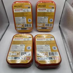 One Piece: Monkey D. Luffy Mini Tin Vol 2 OP13 - Factory Sealed Lot Of 4 - Image 4