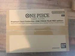 One Piece TCG Premium Card Collection Film Red Edition- ENG Factory Sealed New - Image 1