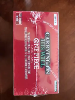 One Piece Carrying On His Will Booster Box Op-13 English New Sealed - Image 3