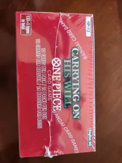One Piece Carrying On His Will Booster Box Op-13 English New Sealed - Image 5